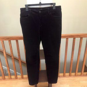 Ann Taylor Loft Black Corduroy Pants